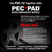PEC-12 Photographic Emulsion Cleaner - Non-Water Based Stain, Grease, and Ink Remover from Emulsions and Bases for Cleaning Film, Photo Negatives, B&W Slide - with Dropper Tip (2oz)