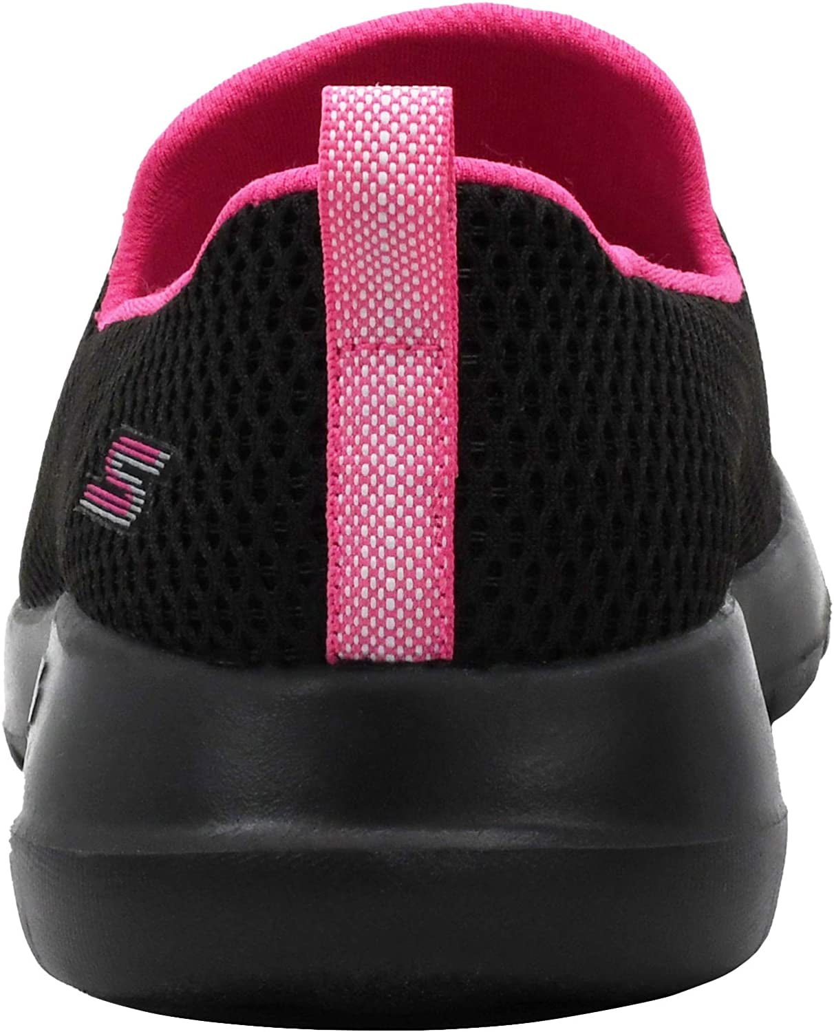 Skechers Women's Go Walk Joy Black/Hot Pink Sneaker 8.5 US - Walmart.com