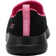 thumbnail image 3 of Skechers Women's Go Walk Joy Black/Hot Pink Sneaker 6 W US, 3 of 5