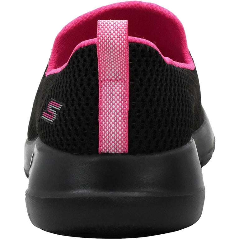 Go Walk Joy Black/Hot Pink Sneaker 7 M US - Walmart.com