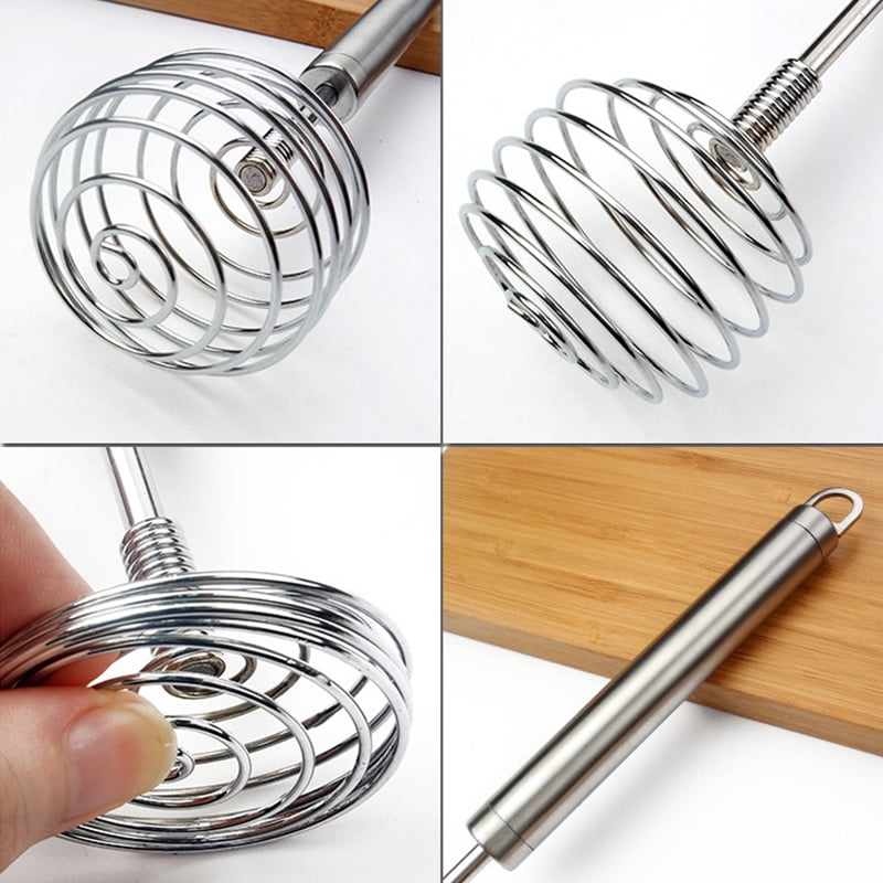Creative Stainless Steel Line Egg Beater Manual Egg Beater Home Kitchen