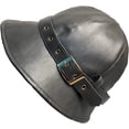 thumbnail image 5 of CoCopeaunts Leather Bucket Hat for Women Autumn Winter Outdoor Lady Girl Fashion Fisherman Hat with Buckle Belt Bowler Cap, 5 of 8