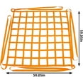 thumbnail image 2 of Nvzi Safety Lifting Net Straps, Flat Nylon Sling Hoisting Net, Loading and Unloading Heavy Objects 15cm Square Mesh Tear Resistance for Construction Rigging Moving Towing Hoisting Work Gear 1.5x1.5m, 2 of 5