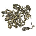 thumbnail image 5 of de Bronce en Pendiente Earwire Pendientes de Moda Suministros de Bricoje Sunnimix Clip En Pendiente, 5 of 5