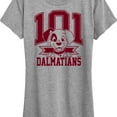 thumbnail image 3 of 101 Dalmatians - Collegiate - Women's Short Sleeve Graphic T-Shirt, 3 of 5