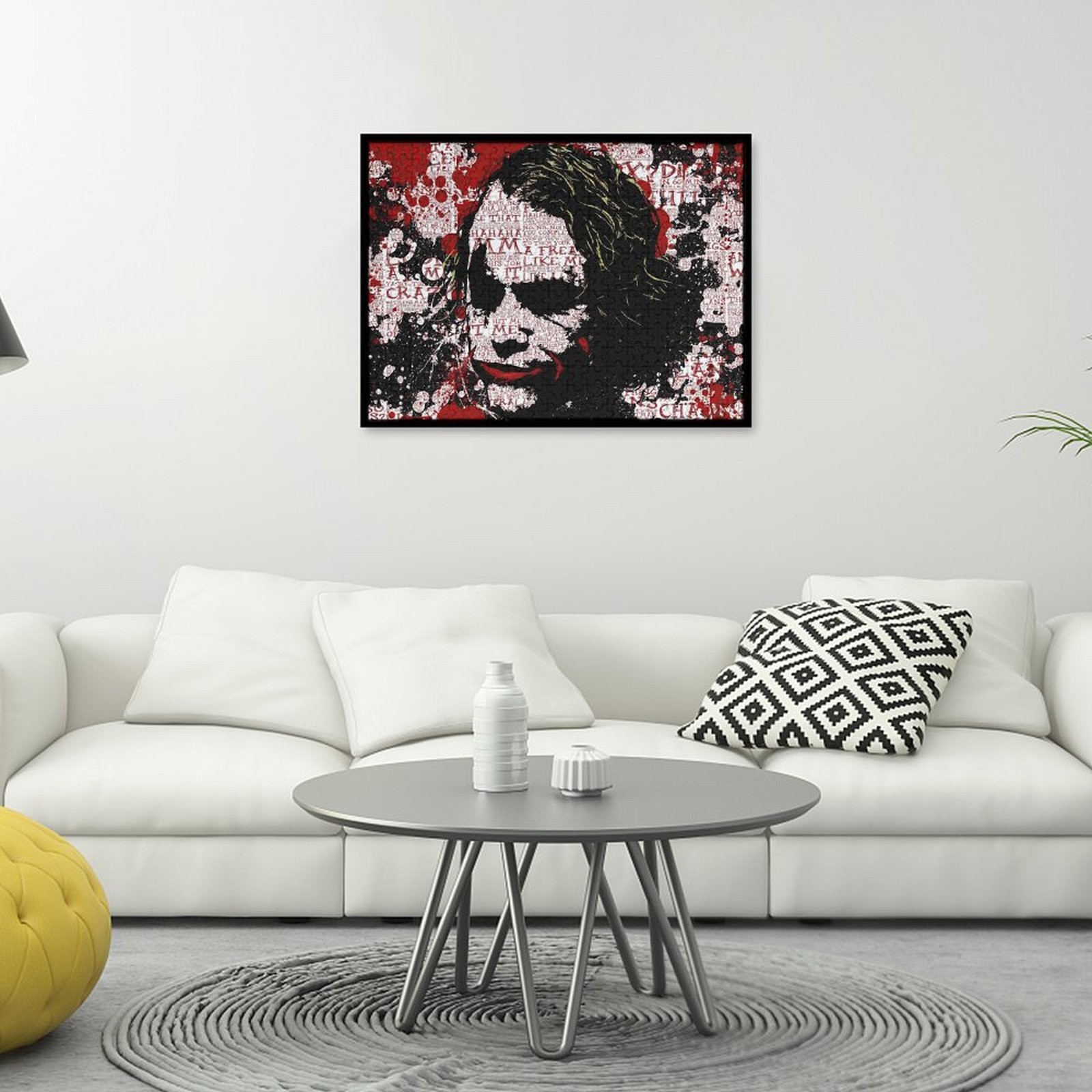 Joker Jigsaw Puzzle 300-1000 Pieces Birthday Gift for Adult Movie Fans Home Decor
