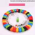 thumbnail image 2 of Nail Art Ceramic Grinding Head Single Corn Bullet Cylindrical Rocket Nail Electric Grinding Machine Accessories Grinding Head-TC-25-F, 2 of 6