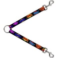 thumbnail image 1 of Dog Leash Splitter Sound Effects Black Multi Color 1 Foot Long 1 Inch Wide, 1 of 1
