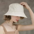 thumbnail image 3 of Yirtree Womens Cotton Wide Brim Sun Hats UPF50+ UV Packable Beach Hat Summer Bucket Cap for Travel, 3 of 8