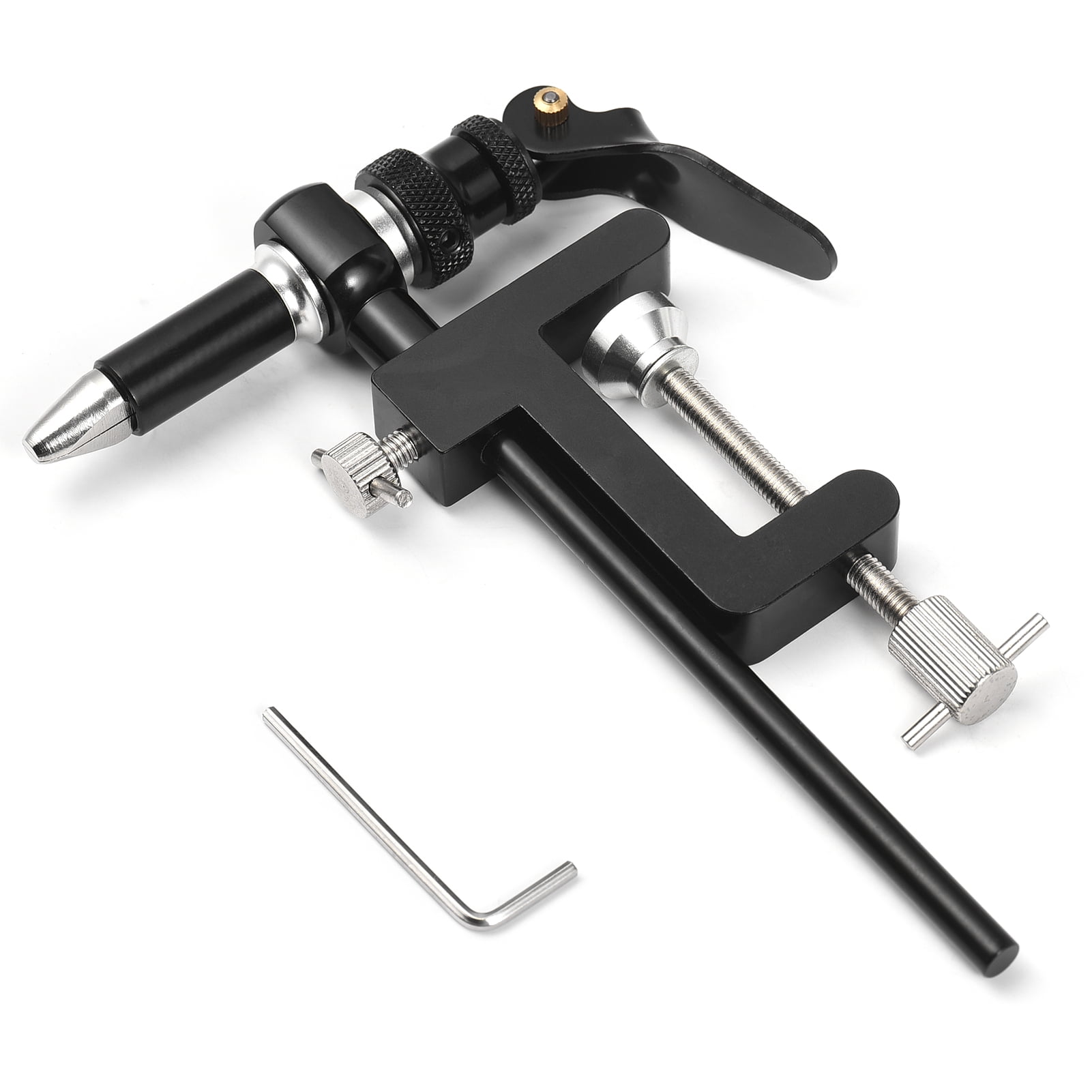 Maker Fly Tying Vise Tool Safety Holding Fishing Hook C-clamp Tying Vise Fly Fishing Tool Kit