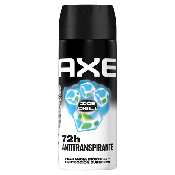 Antitranspirante Axe ice chill en aerosol para caballero 152 ml