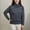 Gray, variant on WXLWZYWL Sweaters for Women Trendy Womens Long Sleeve Turtleneck Pullover Sweaters Casual Loose Color Block Cozy Knit Tops