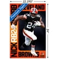 thumbnail image 3 of NFL Cleveland Browns - Nick Chubb 22 Wall Poster, 22.375" x 34", 3 of 4