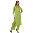 thumbnail image 2 of Bimba Traditional Indian Solid Dress For Women Indian Ethnic Kurta And Pants Palazzo Set, 2 of 7