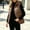 Khaki, variant on Sevevn Womens Hooded Quilted Puffer Vest Full‑Zip Lightweight Padded Sleeveless Jacket with Zip Pockets Navy M