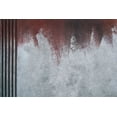 thumbnail image 2 of Mossholder, Tim 14x11 Black Ornate Wood Framed with Double Matting Museum Art Print Titled - Paint on Concrete, 2 of 4