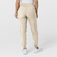 thumbnail image 2 of Wink W123 Women's Comfort Waist Cargo Jogger Scrub Pant Tall, Khaki, M Womens, 2 of 6