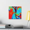 thumbnail image 6 of "Macaws in Motion" - Canvas, 6 of 25