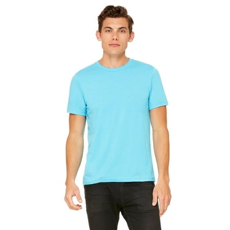 BELLA+CANVAS T-Shirt Unisexe à Manches Courtes en Poly-Coton