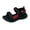 Red, variant on Ulanda Boys Water Sandals Kids Open-Toe Adjustable Straps Sport Sandals Child Outdoor Athletic Lightweight(Little Kid/Big Kid) (Red, 12.5)