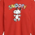 thumbnail image 3 of Peanuts - Snoopy Sketchy - Youth Long Sleeve Tee, 3 of 6
