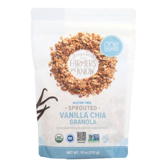 One Degree Organic Foods Granola, 11 Oz
