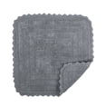 thumbnail image 3 of Alfombra de baño DII Crochet Collection reversible 60 x 60 cm gris, 3 of 7