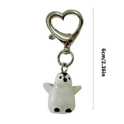 RYUJNDK Elegant Charm 3D Penguins Keychain Sturdy Resin Fashion Accessory for Couples and Lovers Gifts Ideas