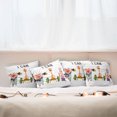 thumbnail image 7 of Ambesonne Fitness Throw Pillow Cover 4 Pack, Animals Exercise, 20", Multicolor, 7 of 7