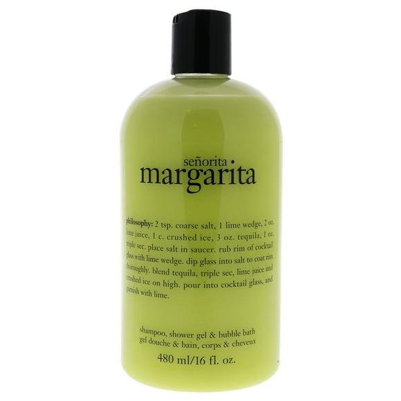 Senorita Margarita by Philosophy for Unisex - Champú, gel de ducha y baño de burbujas de 16 oz Philosophy NA