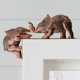 thumbnail image 5 of Marco de puerta de resina adornos decorativos de figuritas de elefante para sala de estar dormitorio Likrtyny Libre de BPA, 5 of 7