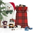 thumbnail image 5 of Christmas Sack – 28" X 20" Canvas Gift Bag with Drawstring, Full Print Polyester Santa Sack, Durable Reusable Xmas Gift Bag for Holiday, Party & Storage, 5 of 5