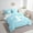 Blue, variant on Erosebridal Initial F Letter Bed in a Bag Twin size, Princess Bow Bed Set, Purple Monogrammed Reversible Bedding Twin Size, Microfiber Room Decor, 7pcs