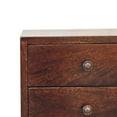 thumbnail image 5 of Lesuto Mini 2 Drawer Light Walnut Nightstand - Scandinavian Style, Wood, 1 Drawers, 5 of 11
