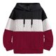 thumbnail image 1 of Sudadera con capucha para hombre, sudadera con capucha de manga larga con bloques de color, sudadera con capucha, camisa deportiva, blusa para hombre, 1 of 3