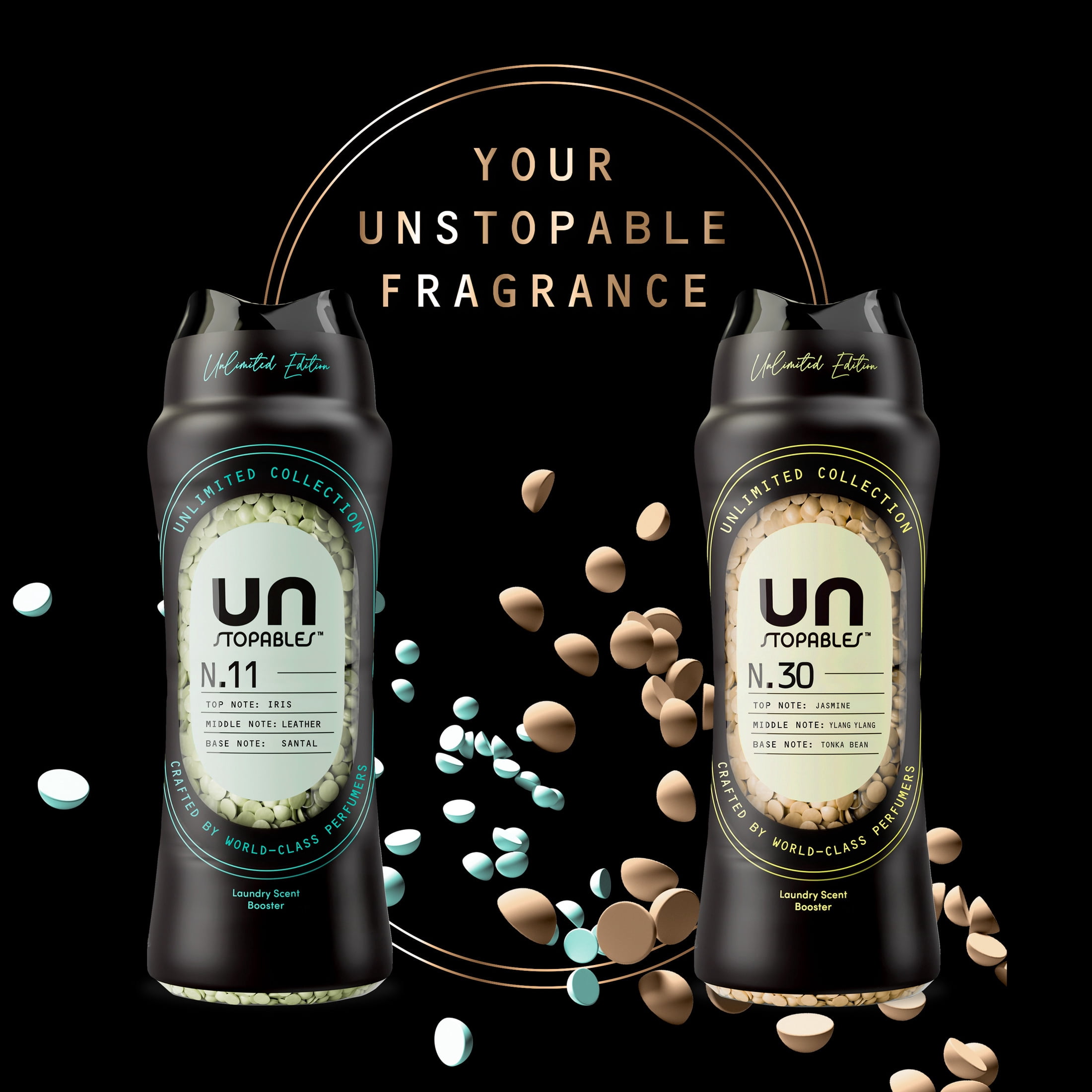 Downy Unstopables Unlimited Collection In-Wash Laundry Scent Booster Beads, No.11 , 10.7oz
