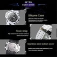 thumbnail image 2 of Reloj de pulsera deportivo militar de cuarzo analógico y digital para hombre, resistente al agua., 2 of 4