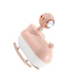 thumbnail image 1 of Humidificador de aire Yuarrent ABS con luces LED Rosa, 1 of 1