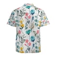 thumbnail image 3 of High Quality Hawaiian Shirts for Men Short Sleeve Aloha Beach Shirt Floral Summer Casual Button Down Shirts Blouses 7WXJMD, 3 of 7