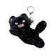 thumbnail image 5 of Llavero de Gato Jinwen Accesorio de Peluche Negro, 5 of 5