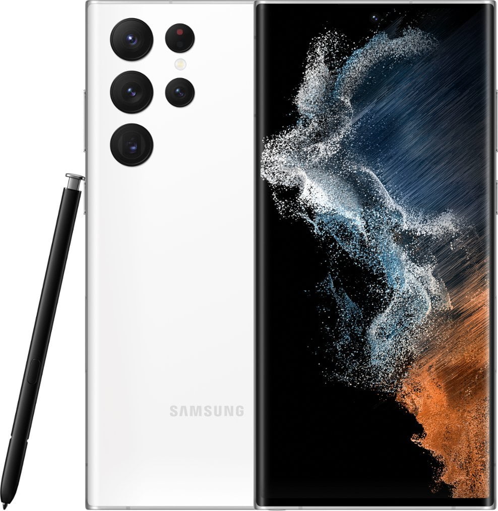 Samsung Galaxy S23 Ultra 5G, SM-S918U1, 256GB, Black, Factory