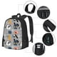 thumbnail image 2 of Disketp Dog Mochila Minimalista de Gran Capacidad, Mochila de Viaje para Escuela, Trabajo o Uso Diario, 2 of 6