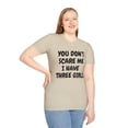 thumbnail image 3 of You Don't Scare Me I have Three Girls Funny Dad T-shirt, Father's Day Gift, 3 of 6