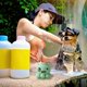 thumbnail image 5 of Cepillo de ducha para mascotas Cepillo de champú para mascotas Cepillo de baño y masaje para gatos y perros Cepillo de silicona suave para cachorros Fácil de agarrar y fabricante, 5 of 8
