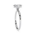 thumbnail image 3 of IGI Certified Lab Grown Diamond Solitaire Engagement Rings For Women, Center 9x6mm Oval Cut 4-Prong Anniversary Wedding Ring In 14K Solid White Gold F-G, VS-SI Quality (1.20 Cttw) Ring Size-8.5, 3 of 6