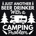 thumbnail image 3 of CafePress - Beer Drinker Camping Hooded Sweatshirt - Pullover Hoodie, Classic & Comfortable Hooded Sweatshirt, 3 of 4
