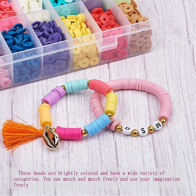 56 Clay Bead bracelets ideas  clay beads, clay bracelet, beaded