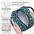 thumbnail image 3 of Fotbe Machinery Road Construction Pattern Lunch Bag, Insulated Lunch Box, Small Leakproof Cooler Food Lunch Containers Reusable High Capacity Lunch Tote Bags for Work, Travel, Outdoor, 3 of 6