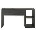 thumbnail image 6 of Better Homes & Gardens Cube Storage Office Desk, Charcoal, 6 of 8