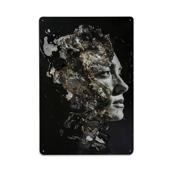 Metal Sign Wall Decor Art Photo on Aluminum Metal 11.8 x 7.9cm Uv Print, Stunning Gift - Proudly Made in the USA!